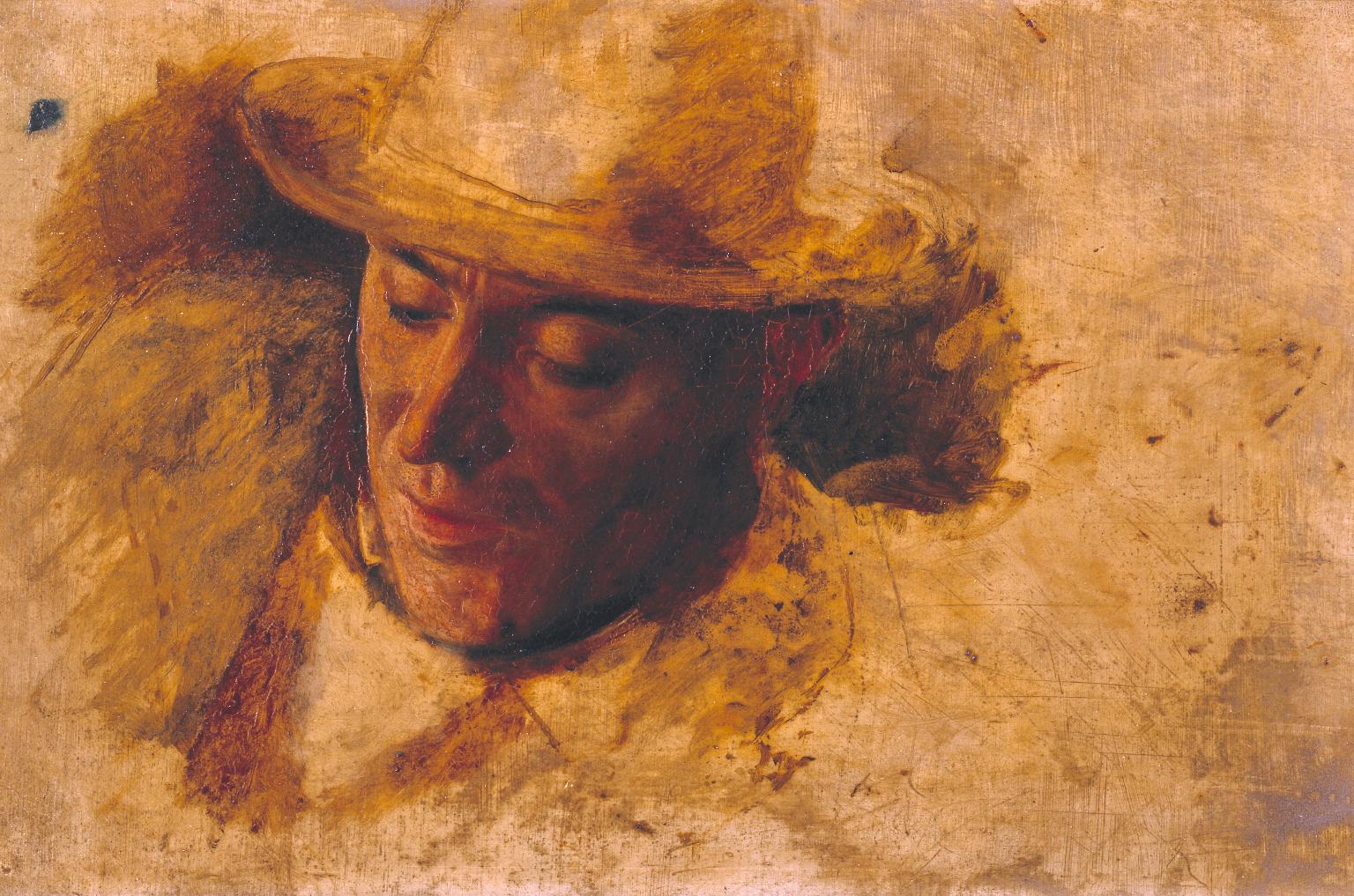 Study of a Man’s Head for ‘Picciola’