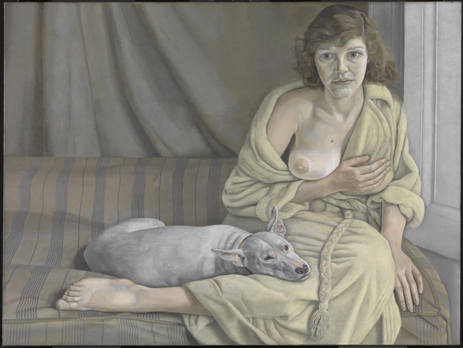 lucian freud dog