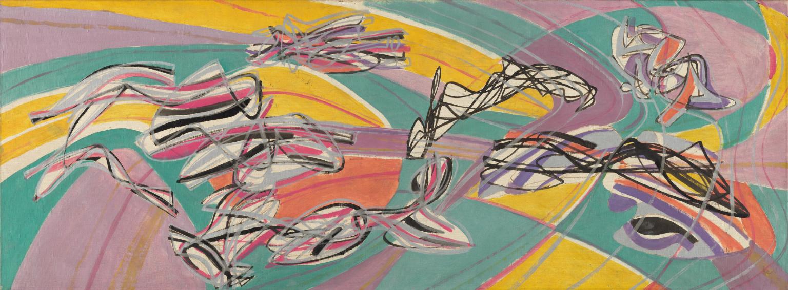 Fish in the Escoutay', Stanley William Hayter, 1951 | Tate