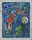 Marc Chagall, ‘The Blue Circus’ 1950