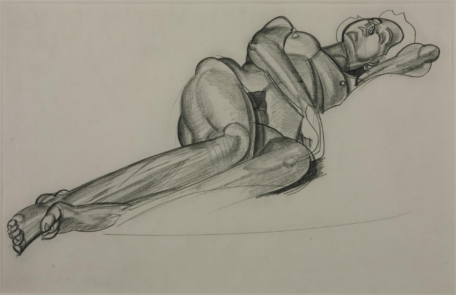 Girl Reclining