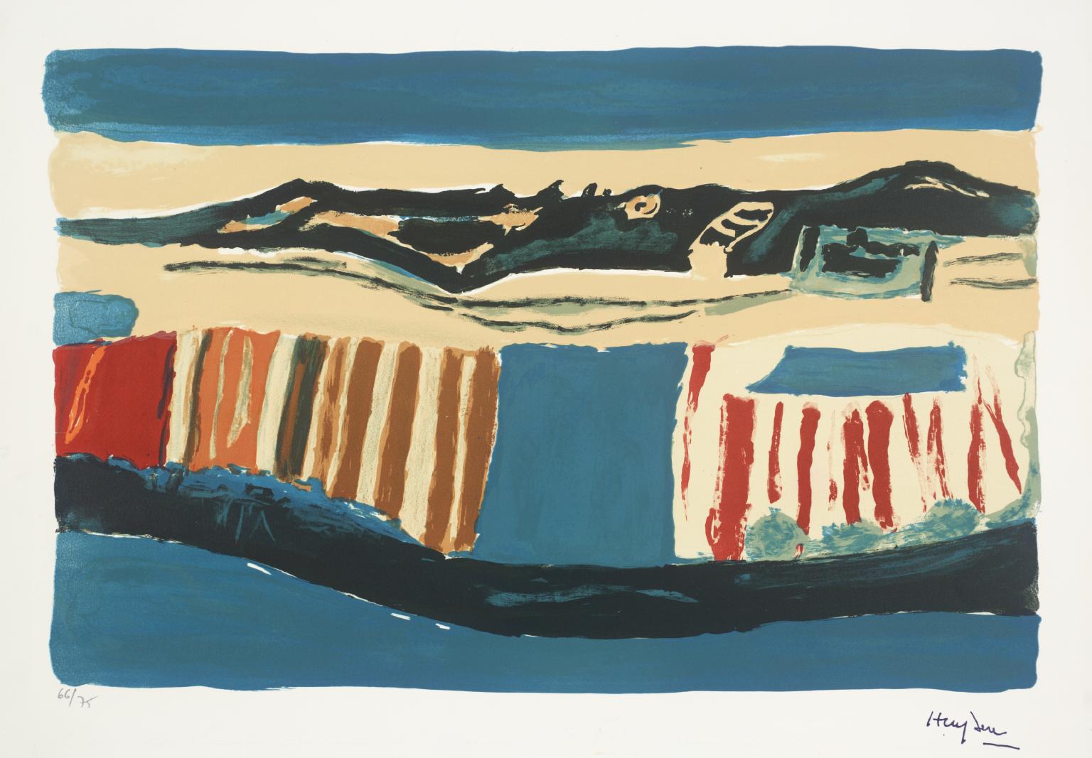 Untitled (Blue Landscape)