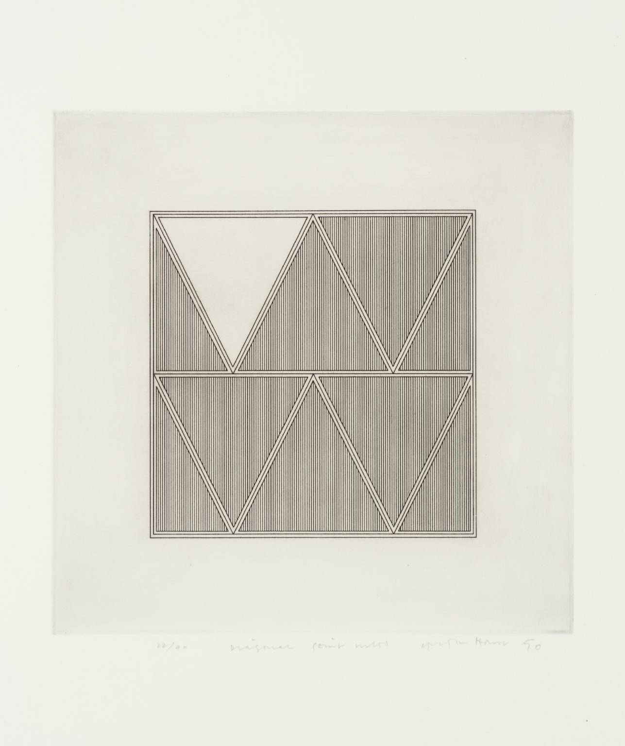 Diagonal Feint Ruled