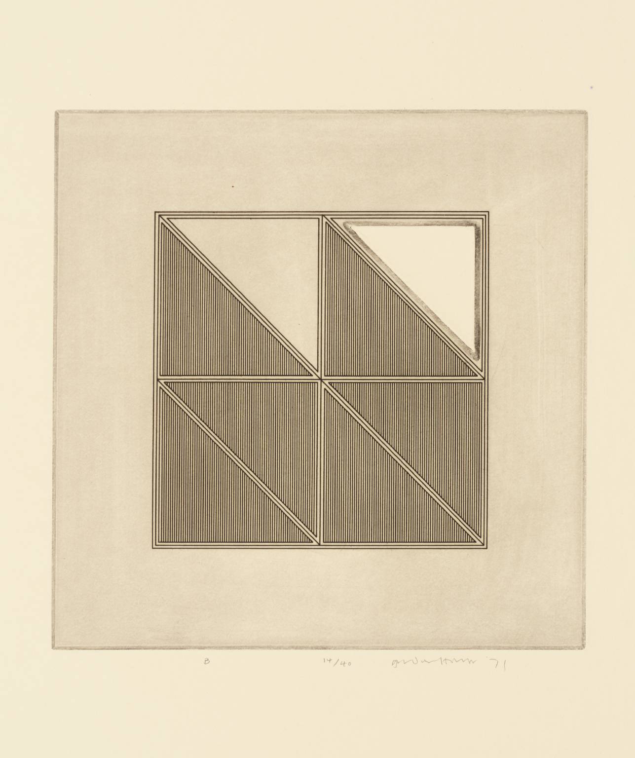 Triangles within a Square