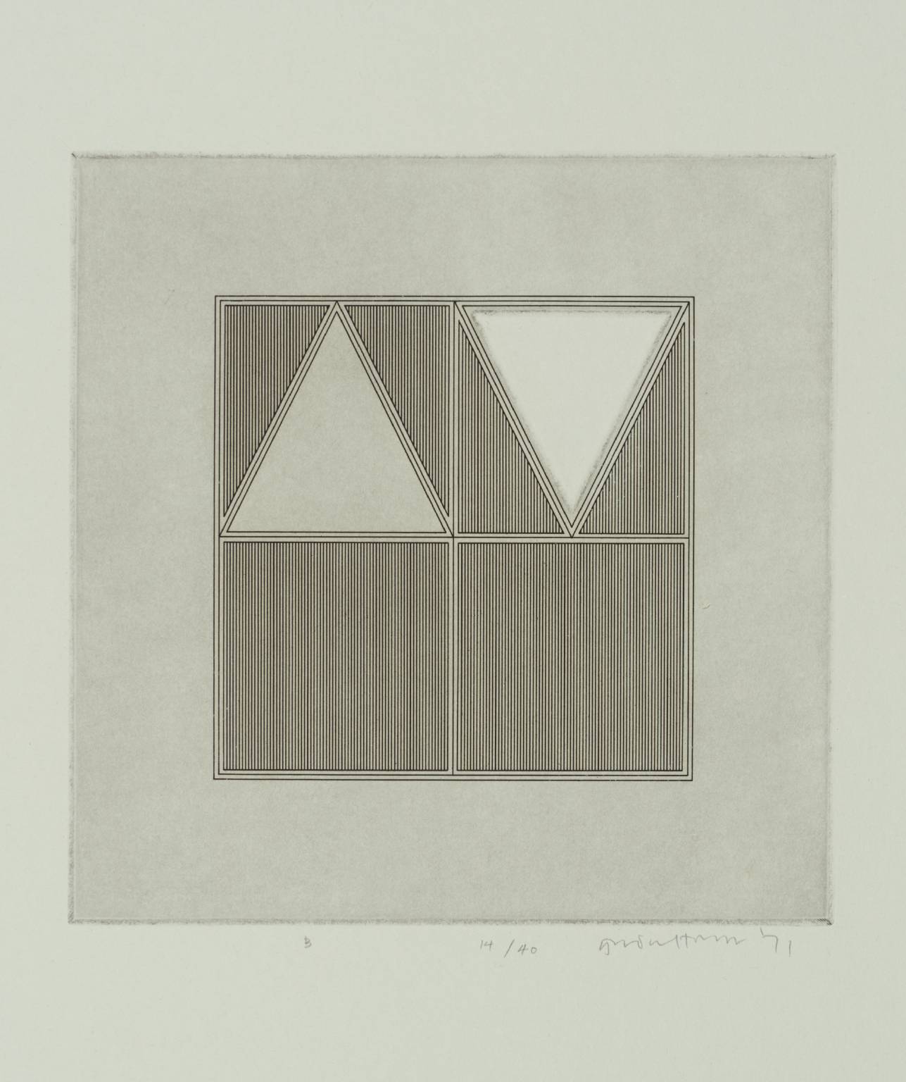 Triangles within a Square