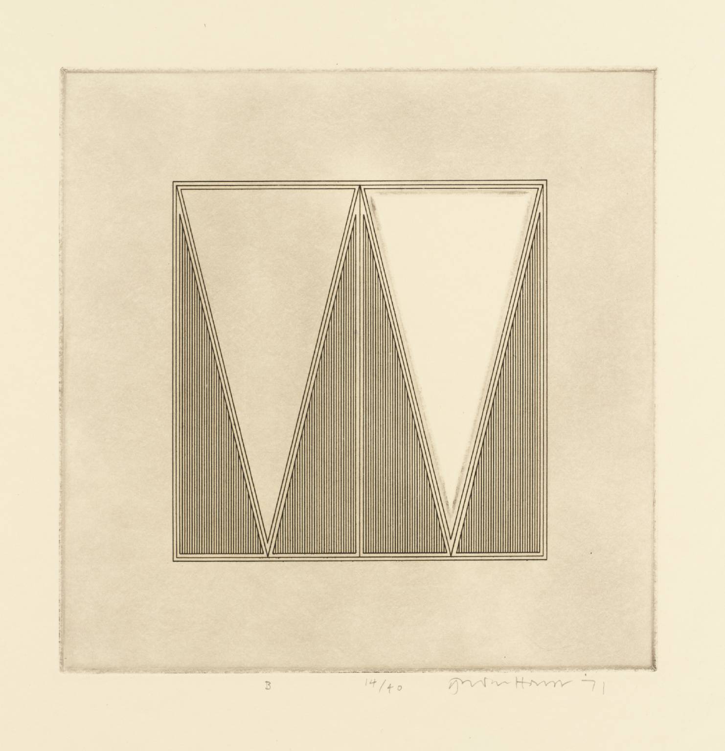 Triangles within a Square