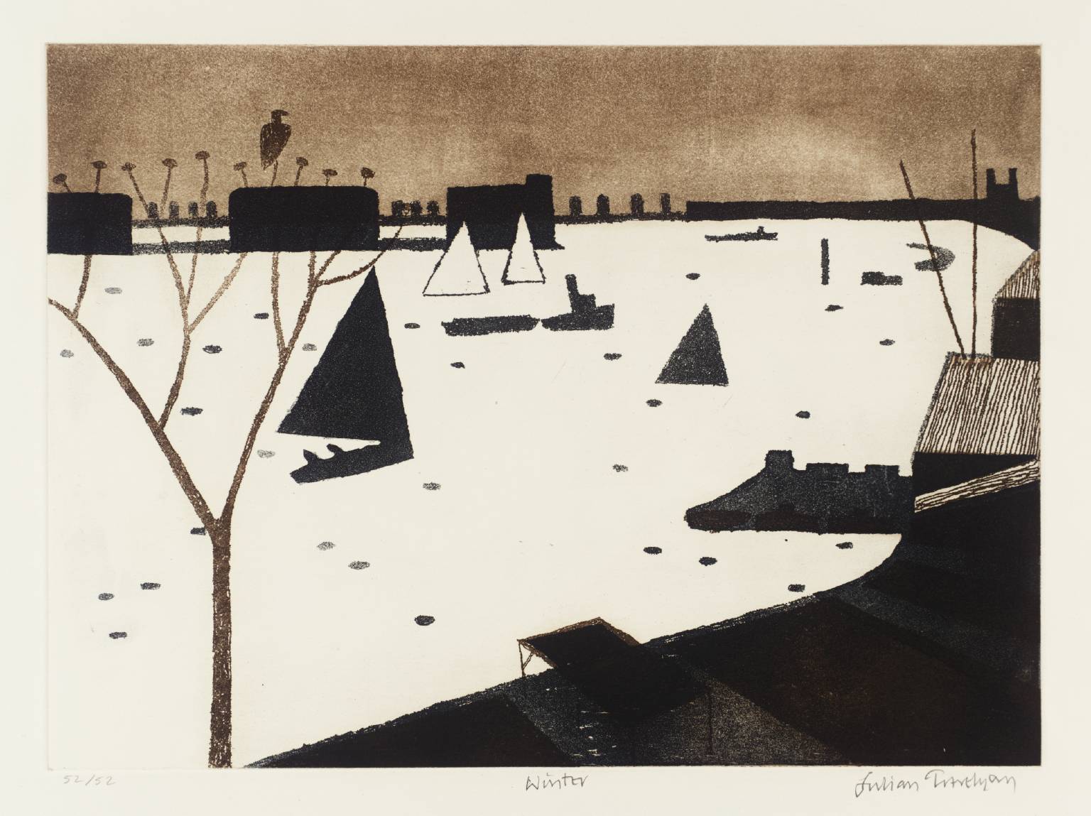 Winter', Julian Trevelyan, 1974 | Tate