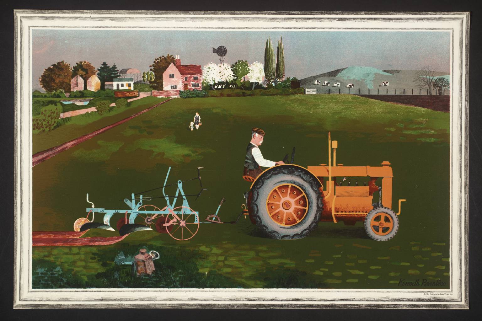 Tractor in Landscape