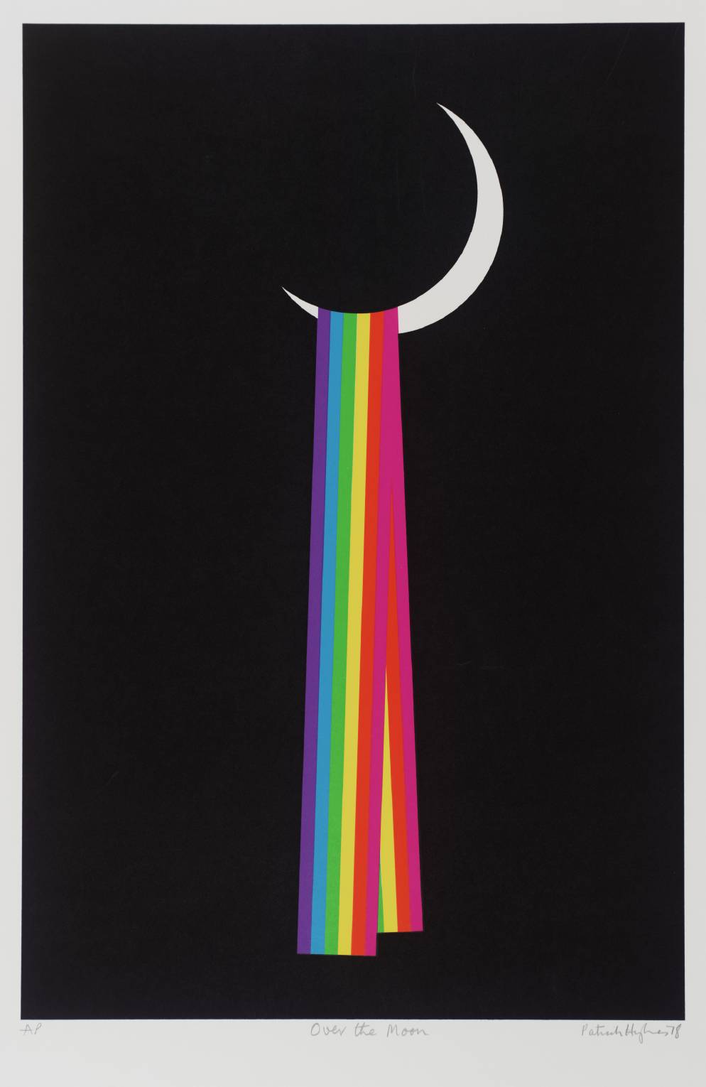 Over the Moon', Patrick Hughes, 1978