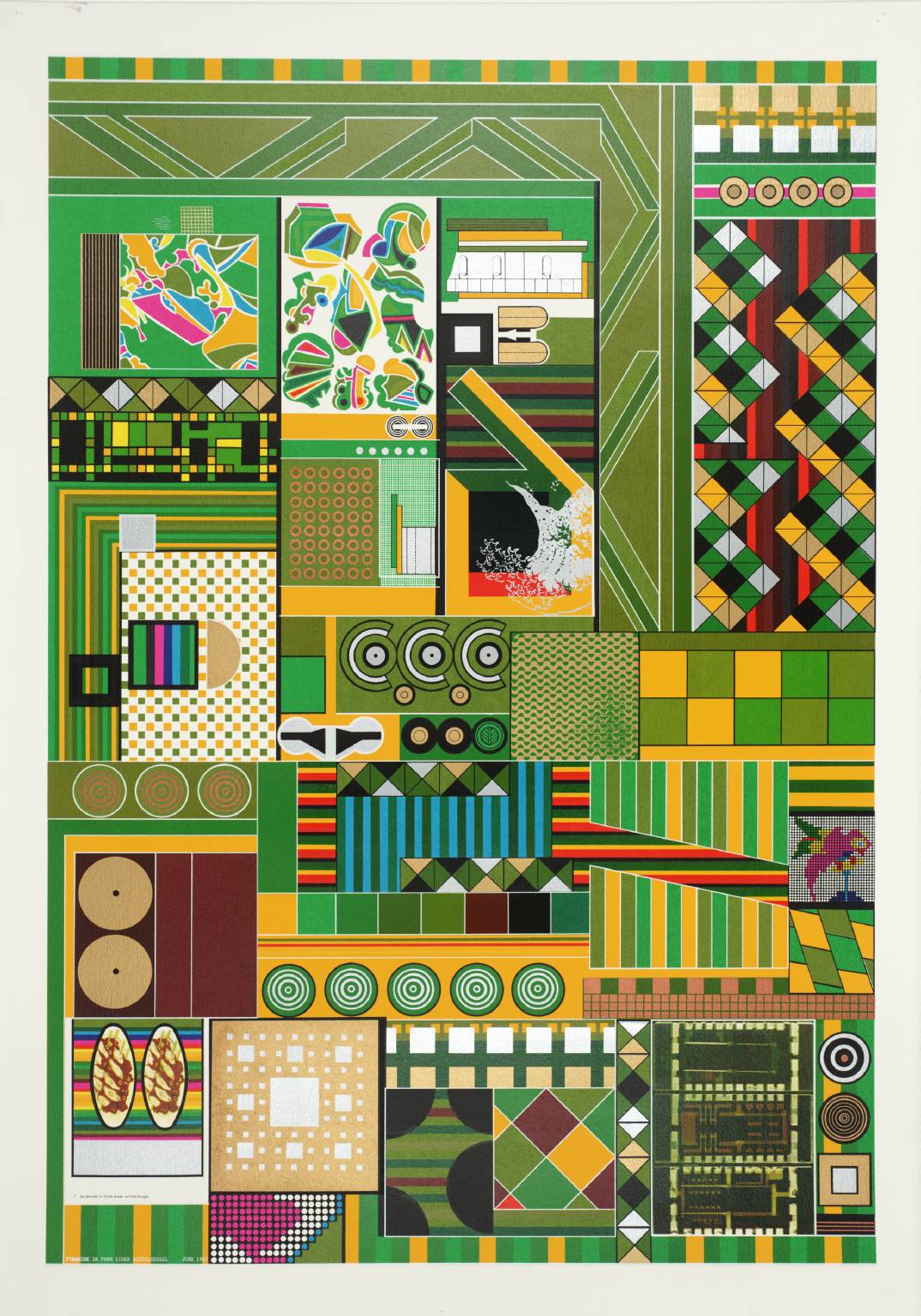 7 Pyramide in form einer achtel skugel