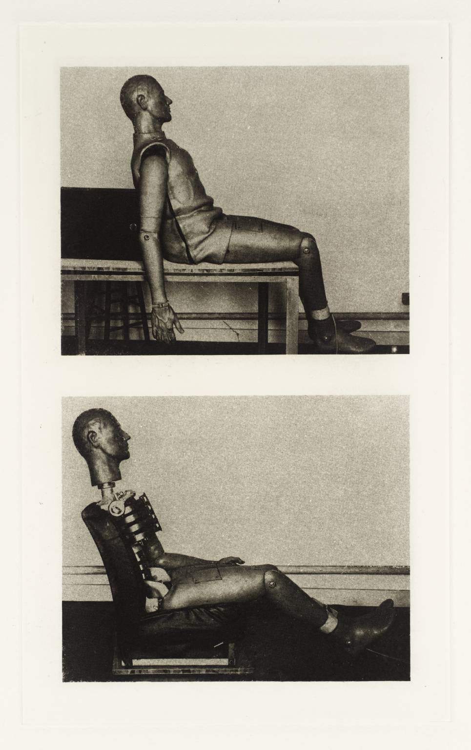 Manikins for Destruction: Untitled (M.I.R.A. pair)