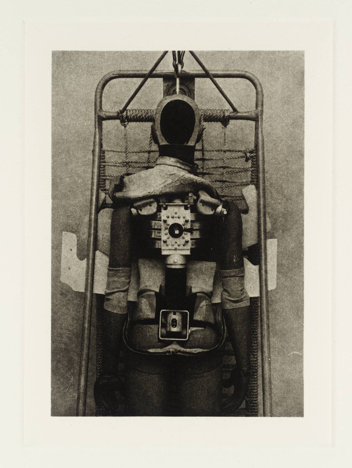 Manikins for Destruction: Untitled (Broken Open Dummy Skeleton)