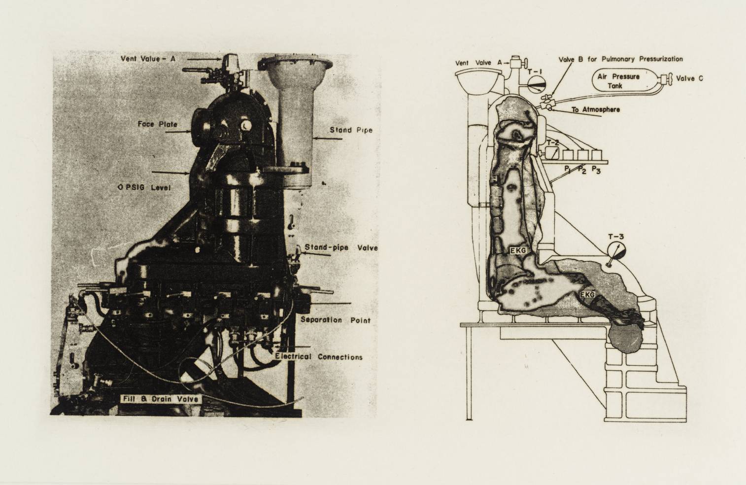 Pages from the Aerospace Medical Library: Untitled (Decompression Pair)