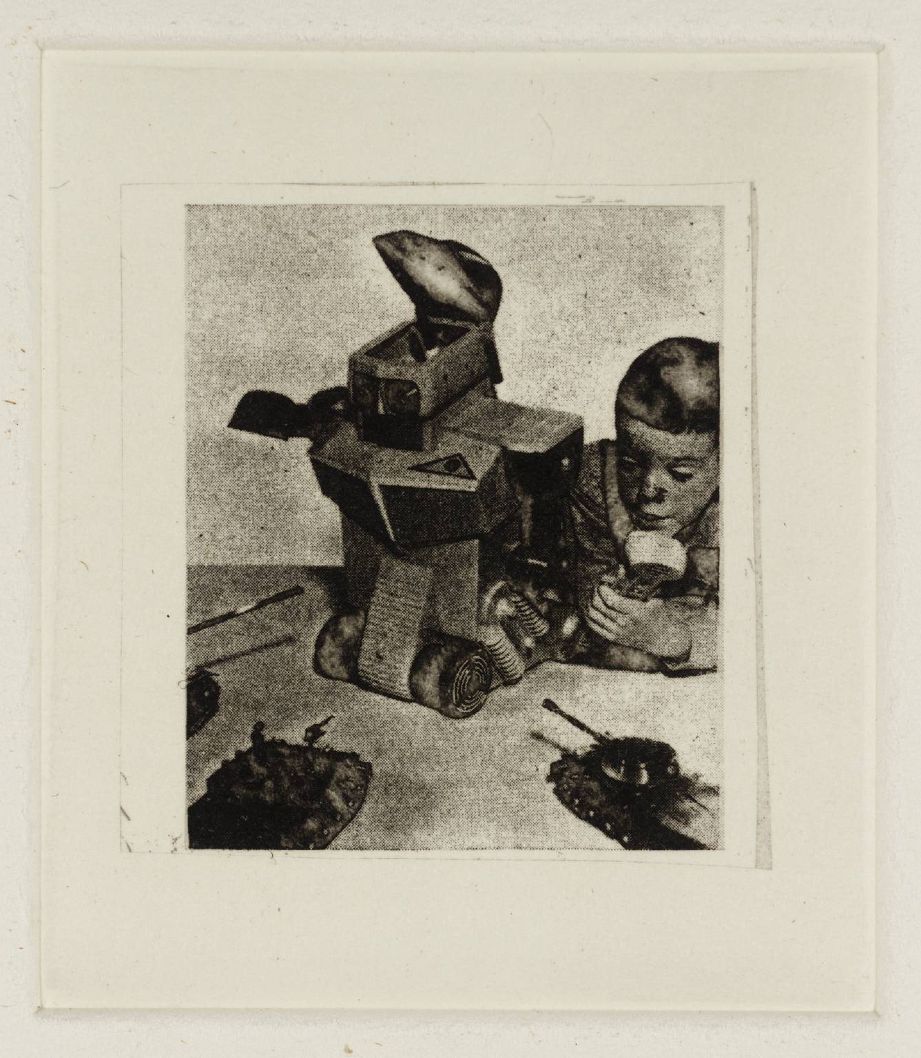 From Genot to Unimate: Untitled (Robot Commander and Boy)