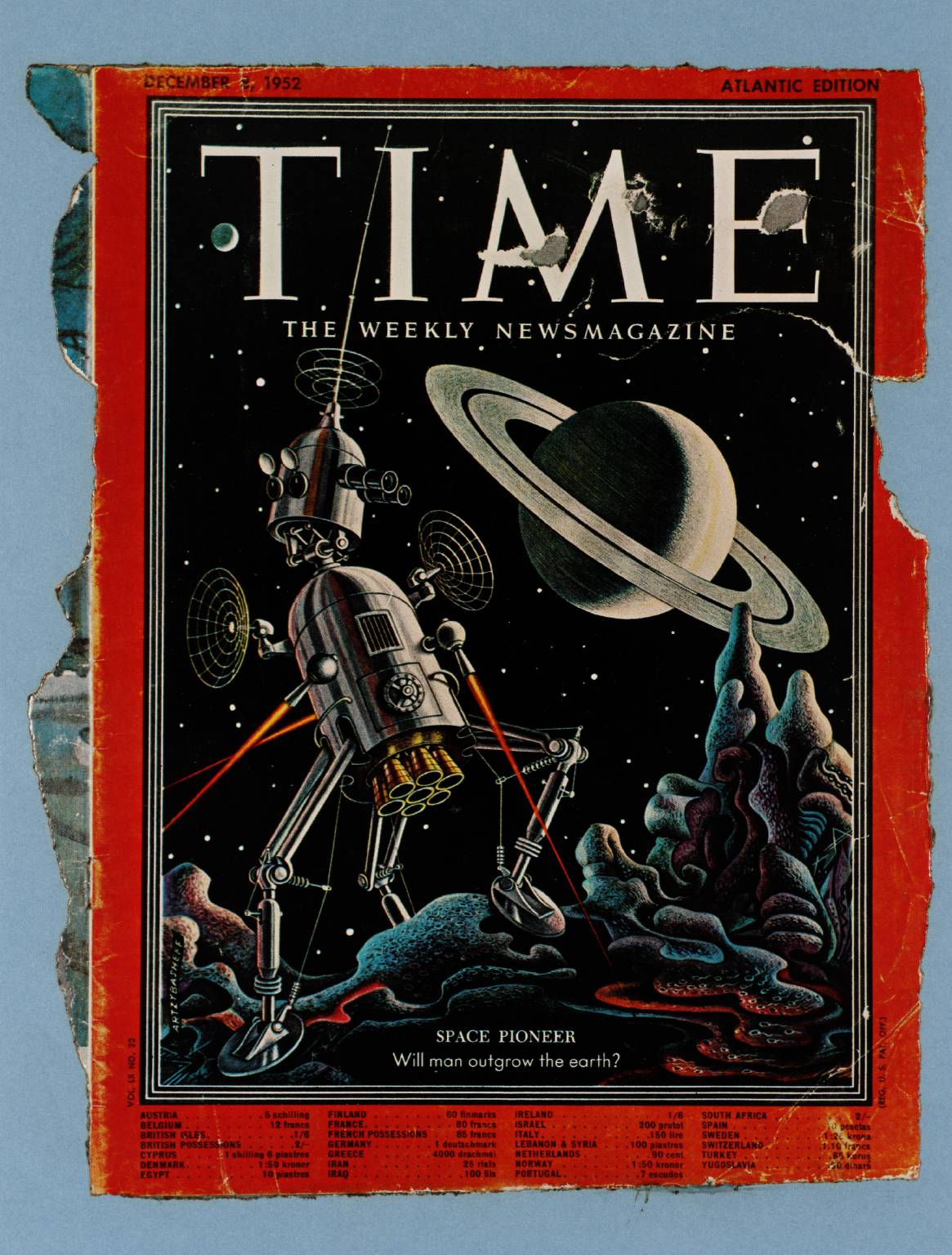 2. Will Man Outgrow the Earth ?