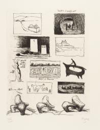 Ideas for Sculpture in Landscape [from the book ‘Henry Moore’ by Ionel Jianou]