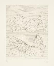 Two Reclining Figures Linear