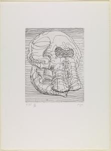 Elephant Skull Plate XIV