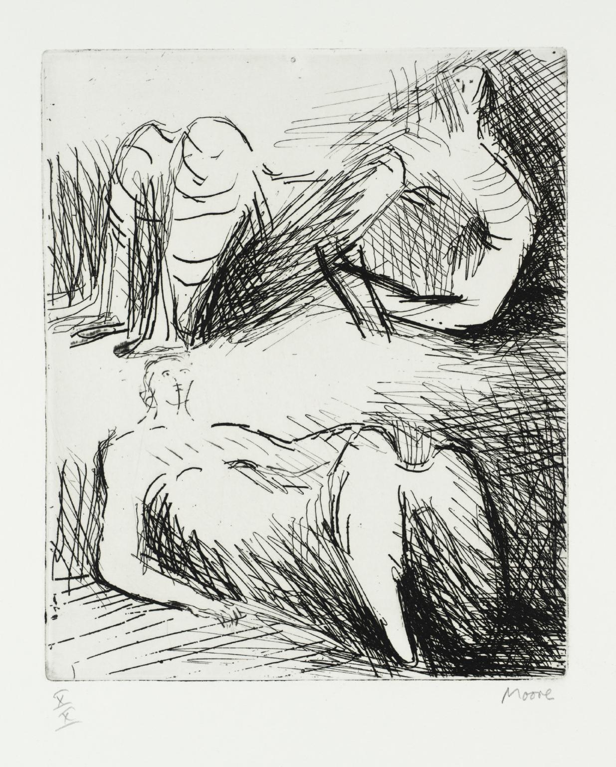 Two Reclining Figures