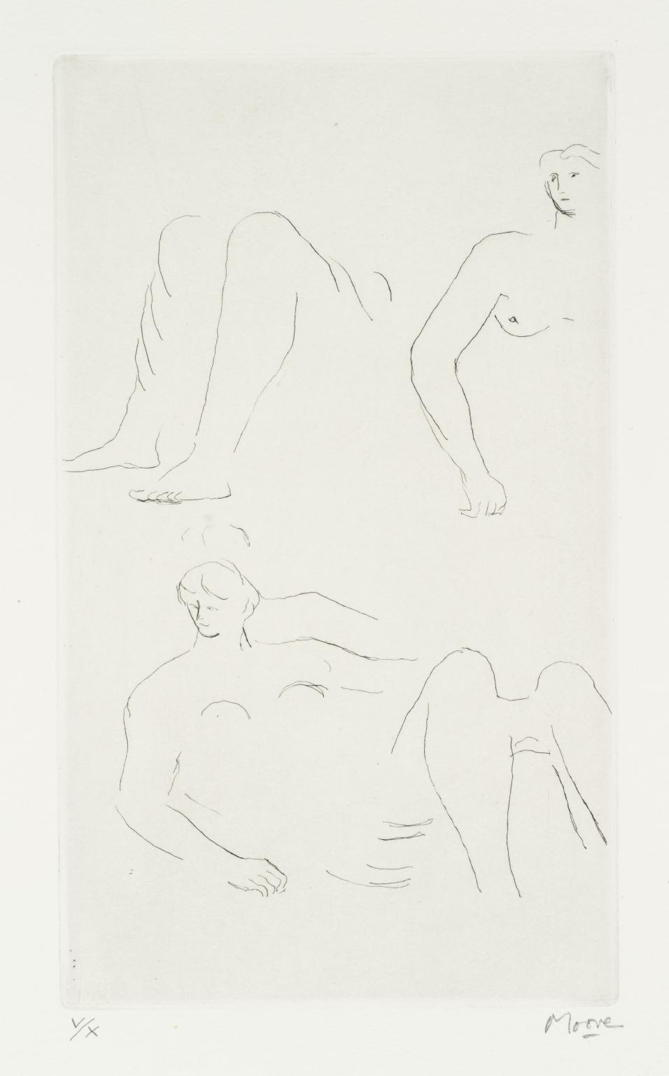 Two Reclining Figures