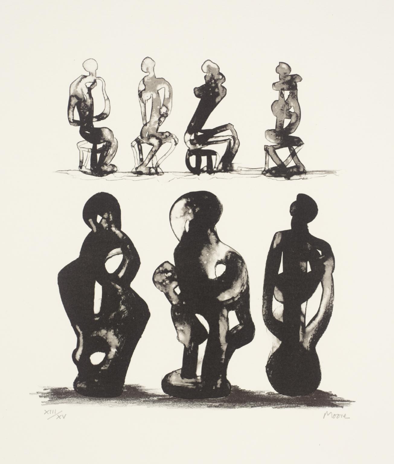 Seated Figure & Ideas for Sculpture