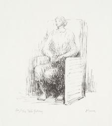Seated Woman in Armchair