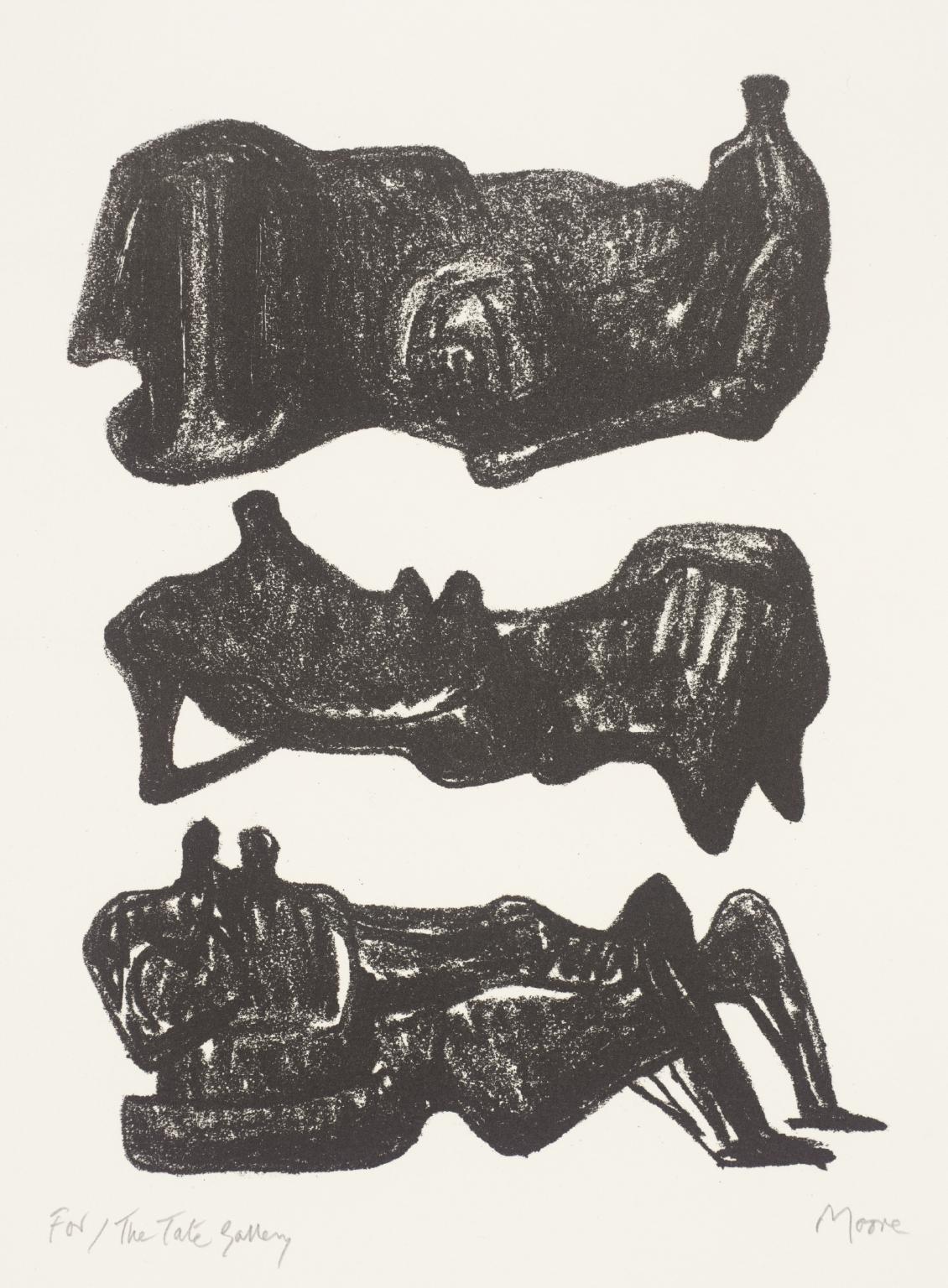 Three Reclining Figures