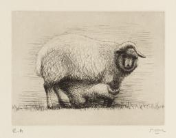 Sheep with Lamb III