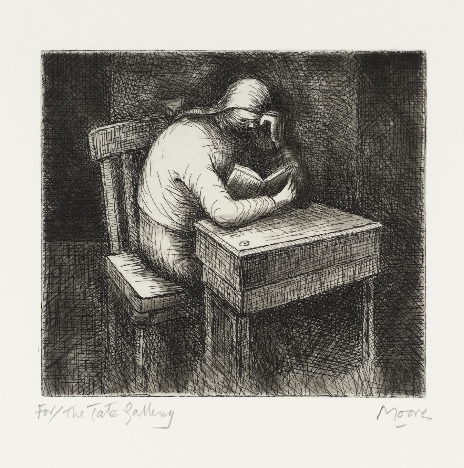 Girl Doing Homework V