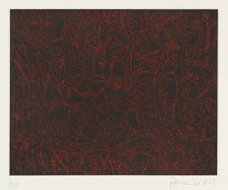 Etching with Brother Dog