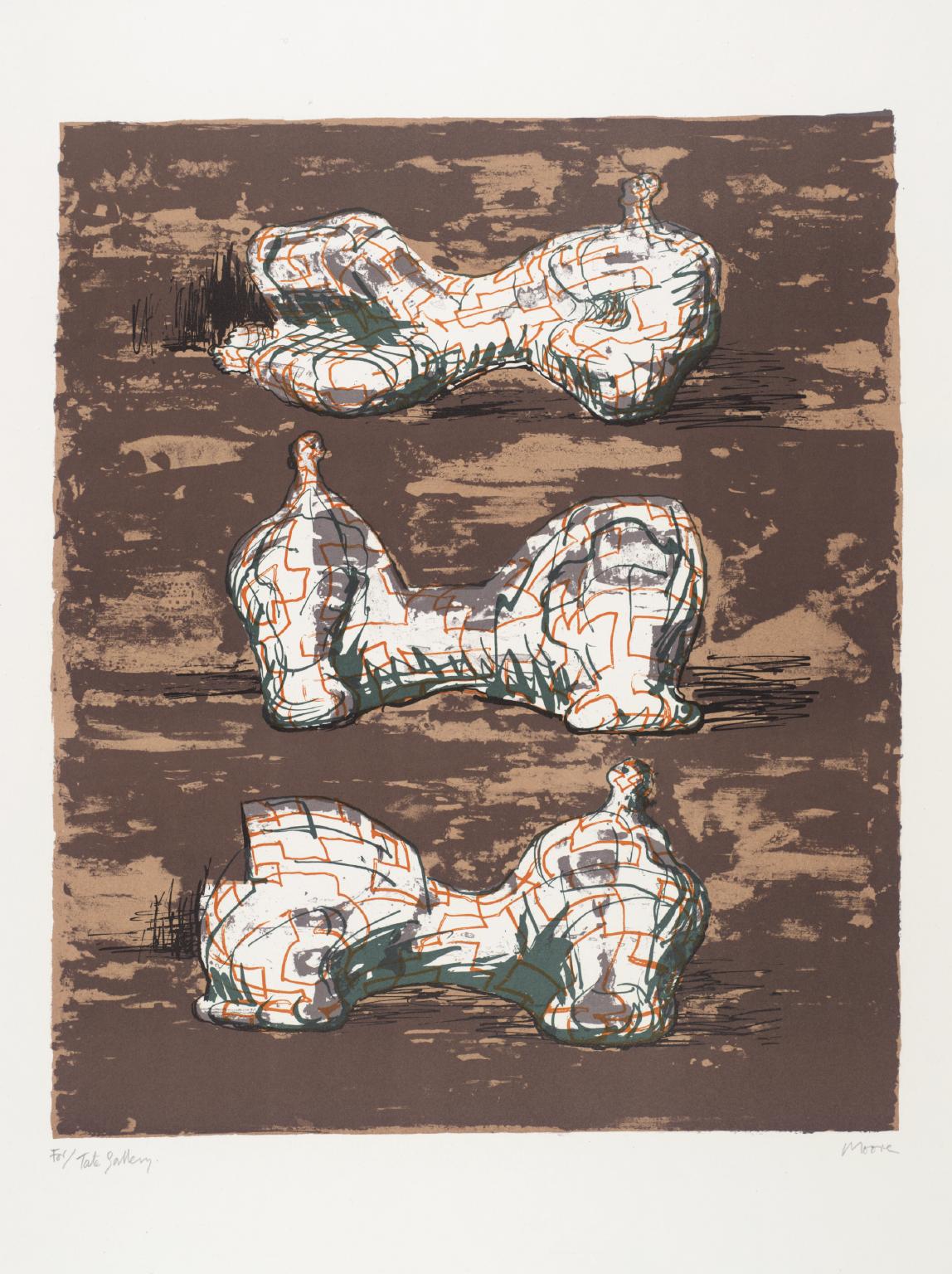 Three Reclining Figures