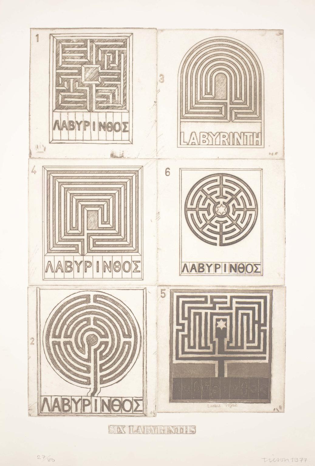 Six Labyrinths