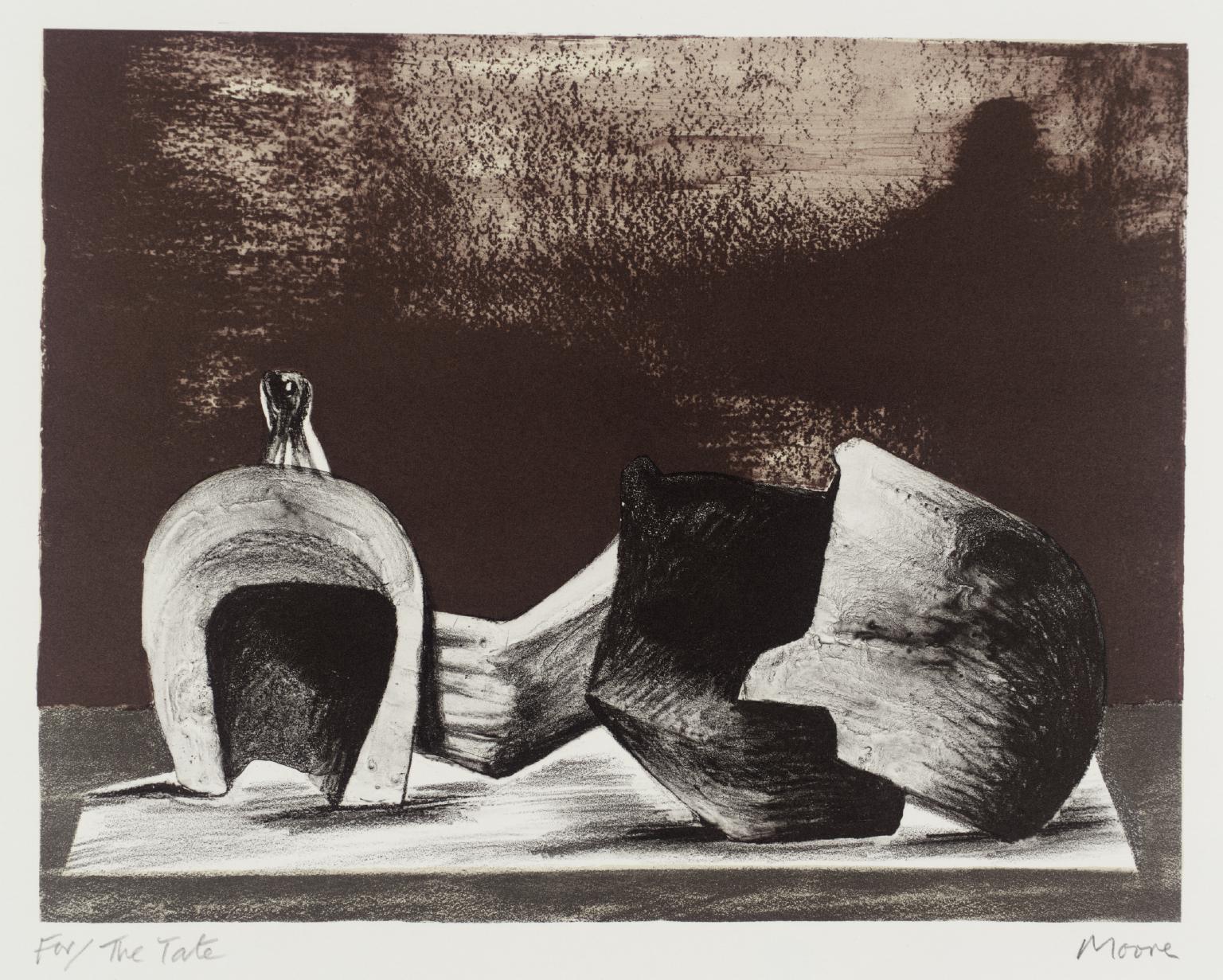 Reclining Figure with Interior Setting II