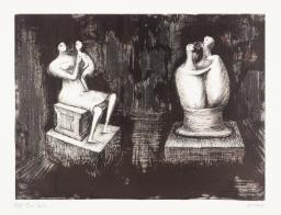 Sculptures Dark Interior