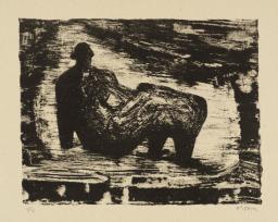 Black Reclining Figure IV