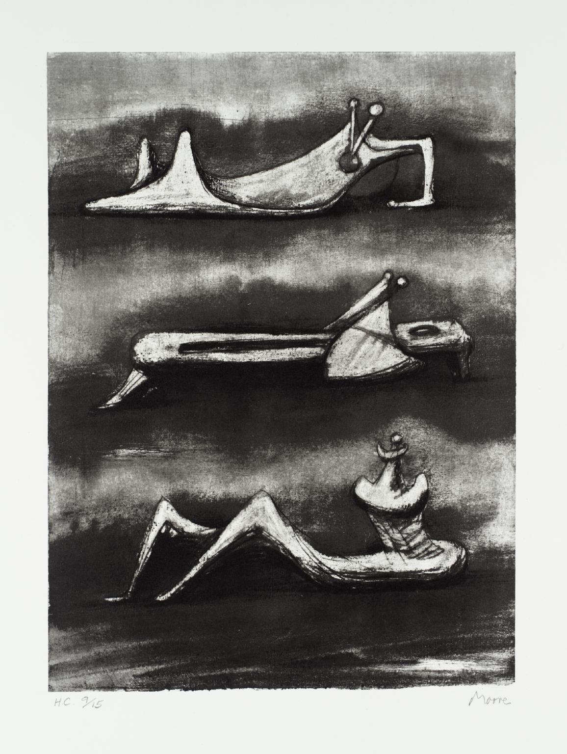 Figures with Smoke Background