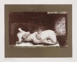 Reclining Figure Architectural Background I