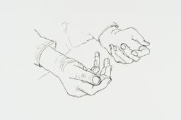 Hands of Dorothy Crowfoot Hodgkin V