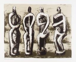 Four Standing Figures