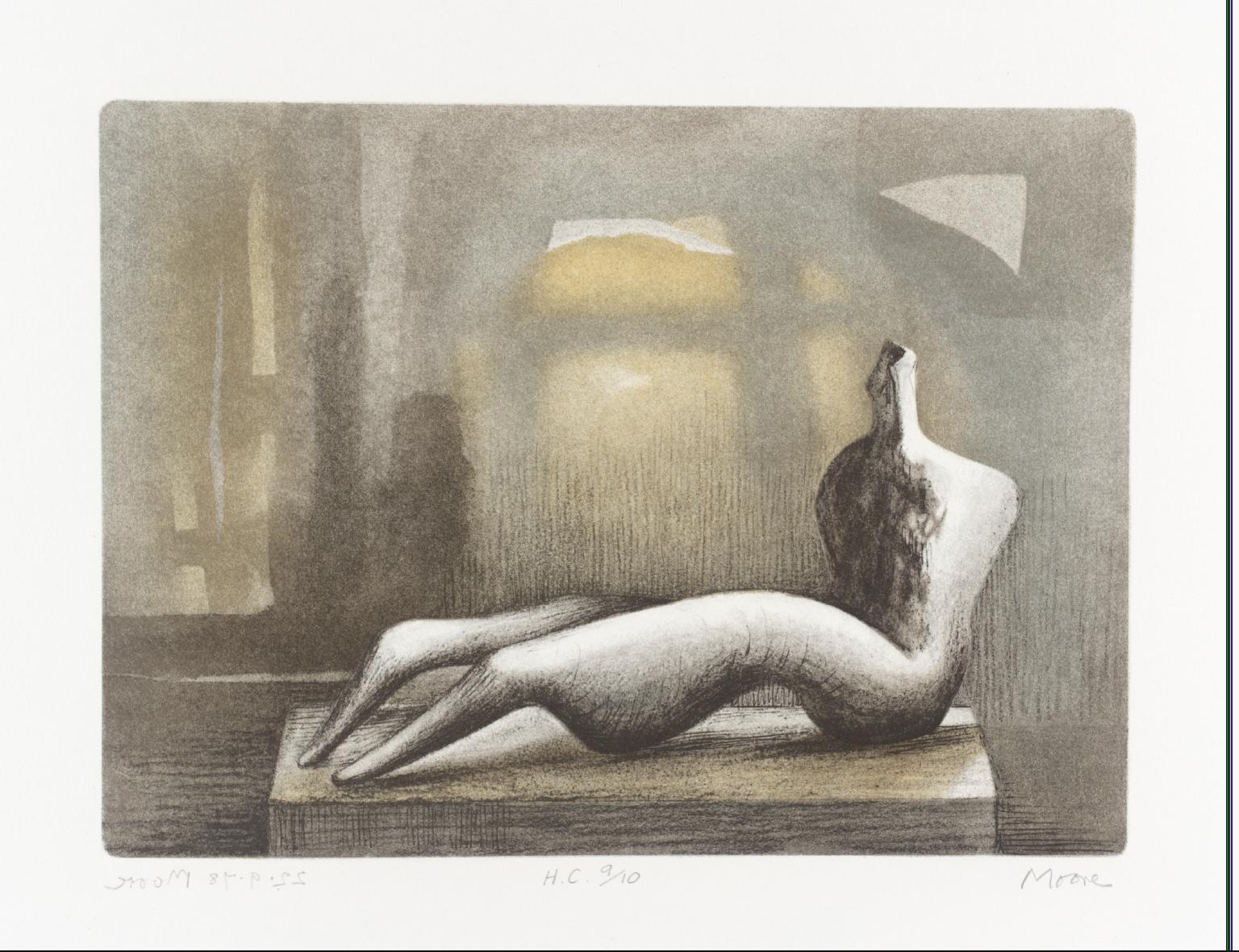 Reclining Figure Sunset