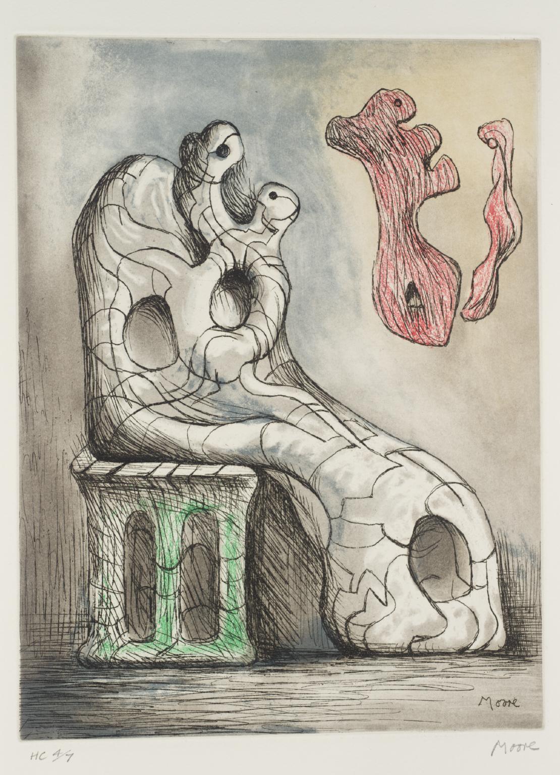 Seated Mother and Child