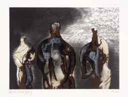 Figures with Sky Background II