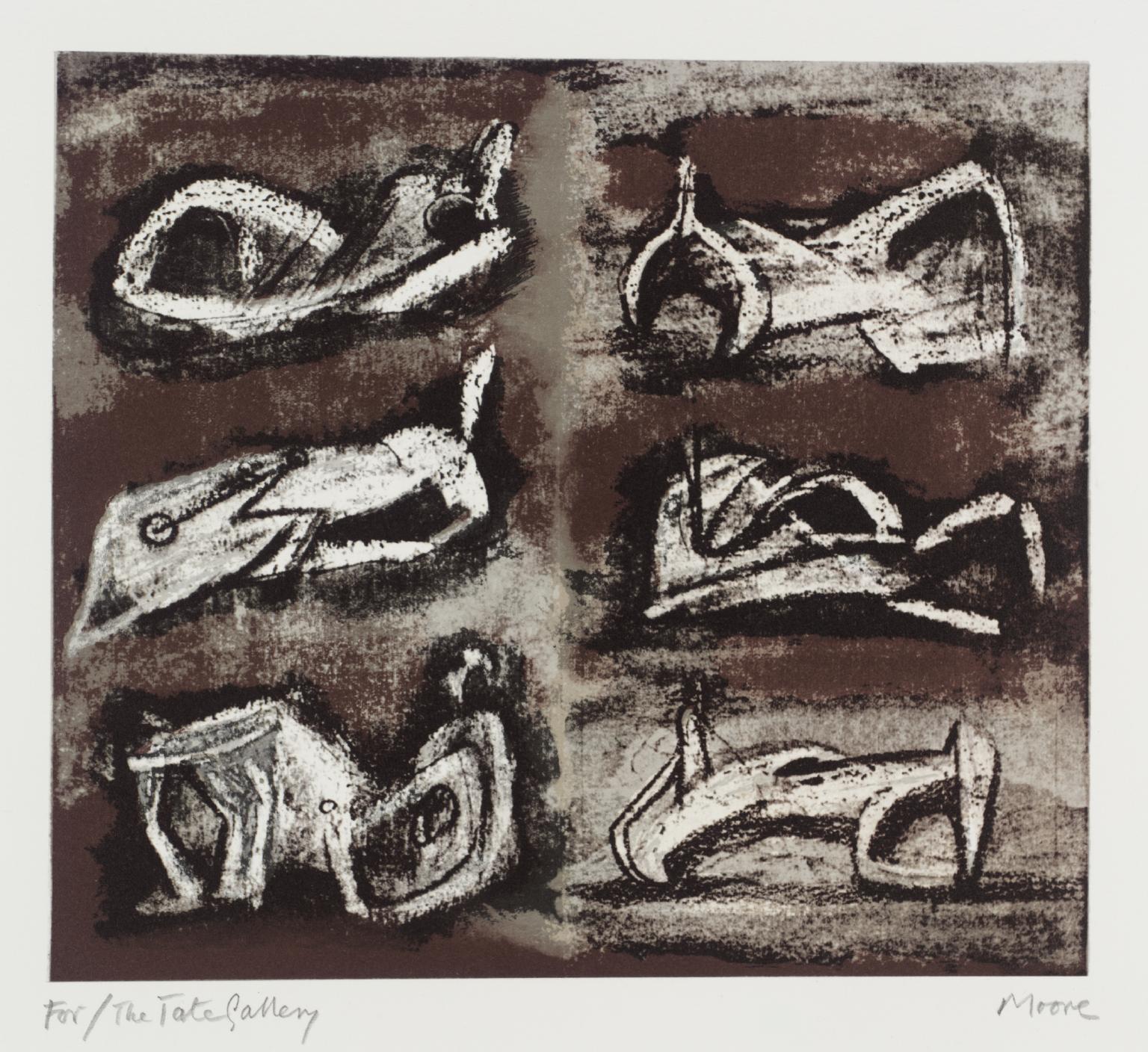 Six Reclining Figures