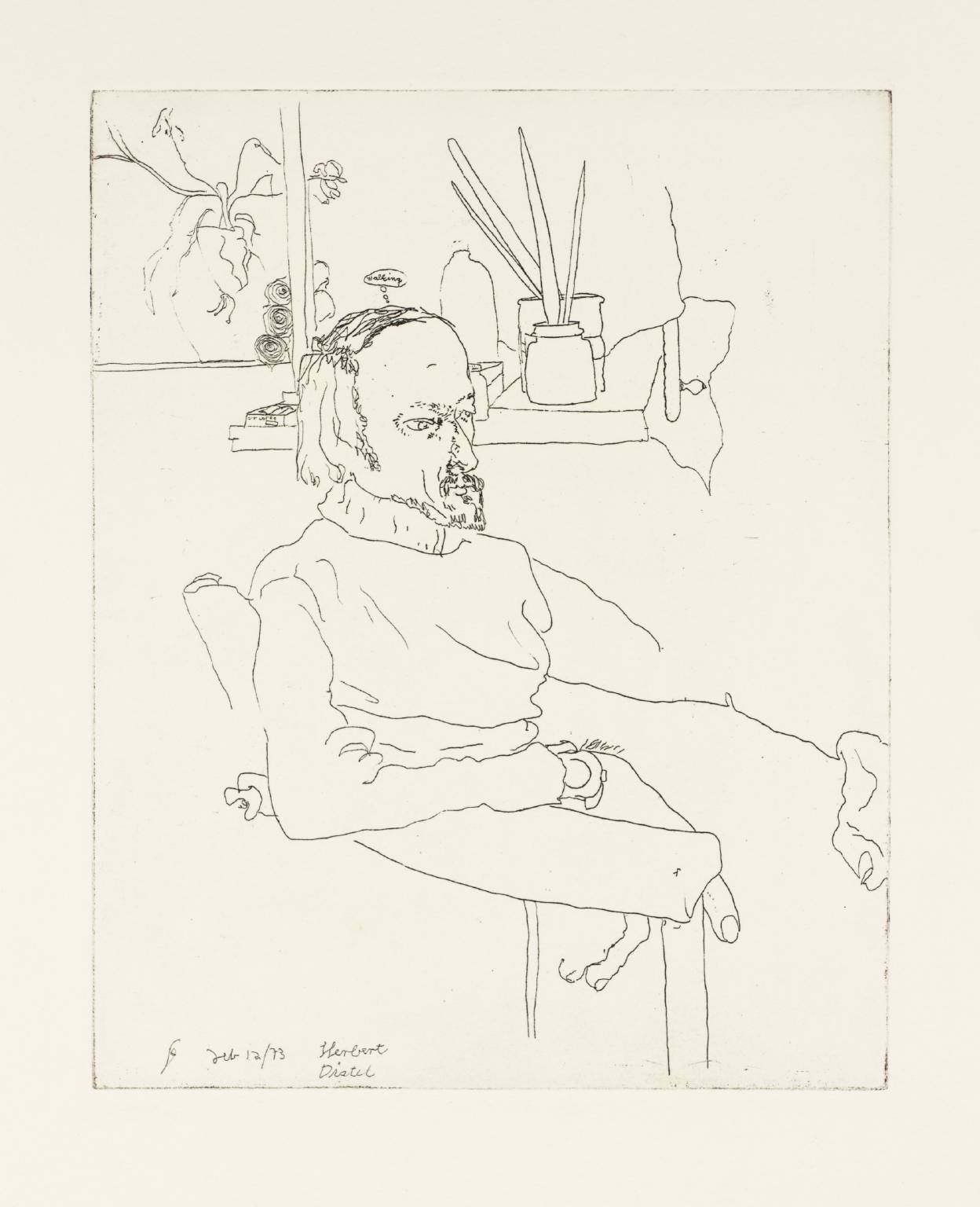 Herbert Distel Walking