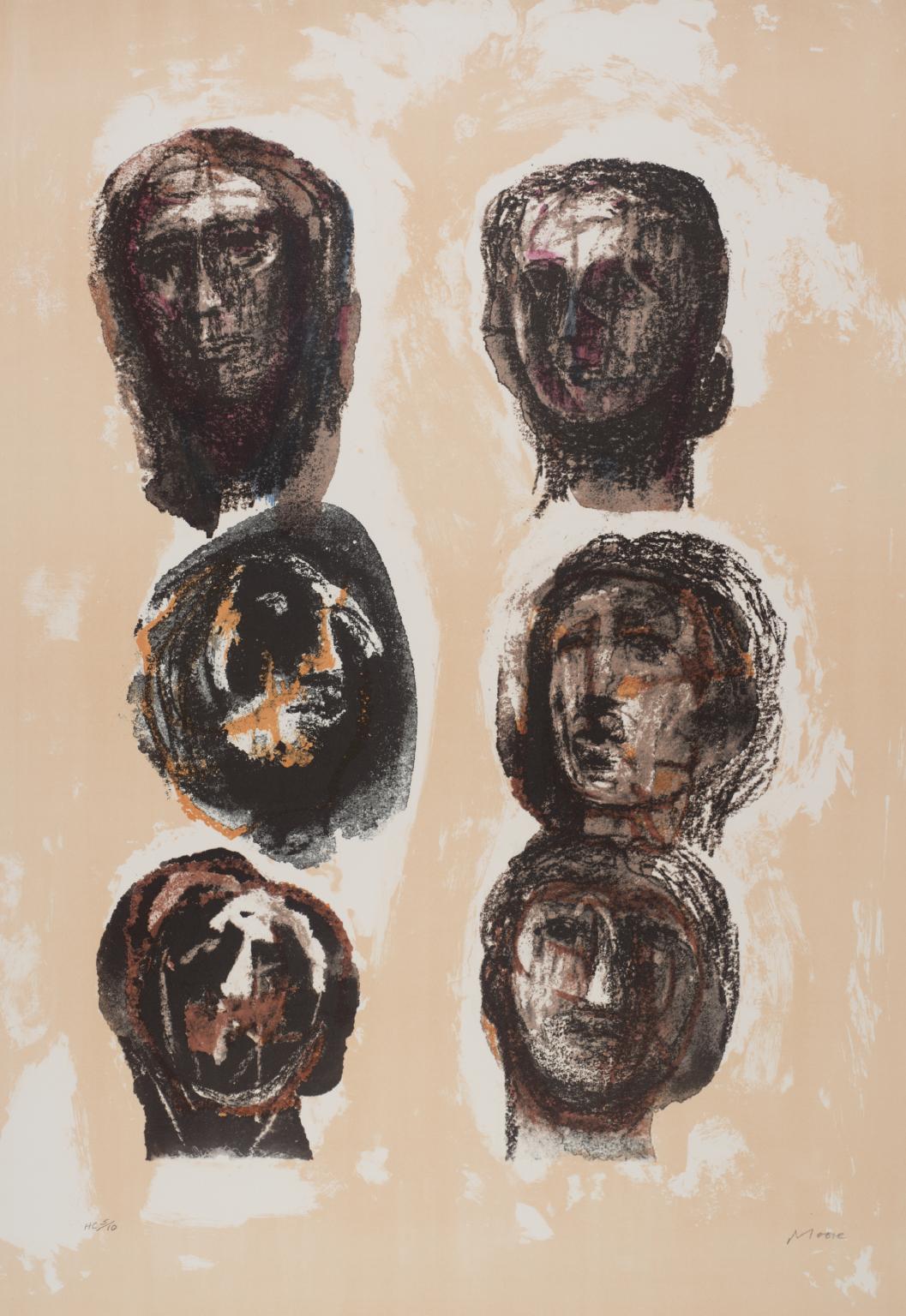Six Heads Olympians