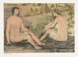 Man and Woman in a Landscape