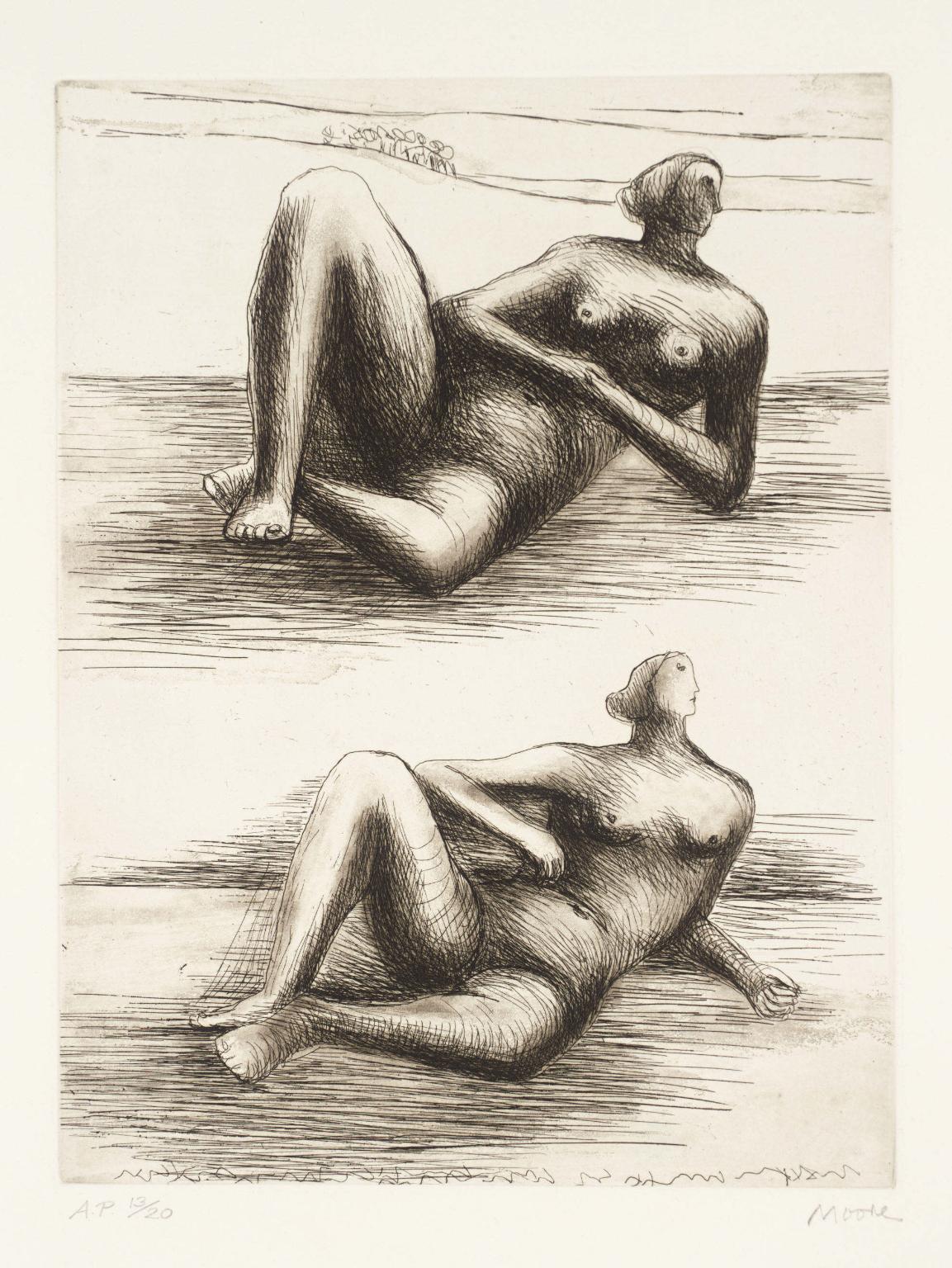 Two Reclining Figures