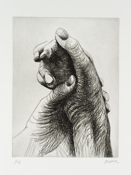 artist's hand