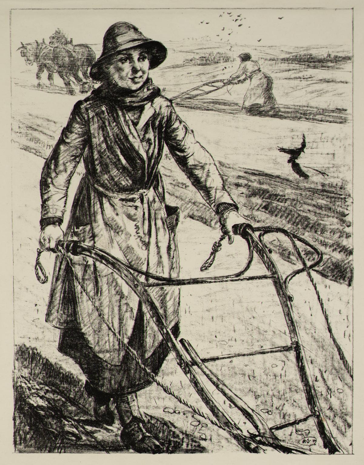 Women’s Work: On the Land - Ploughing