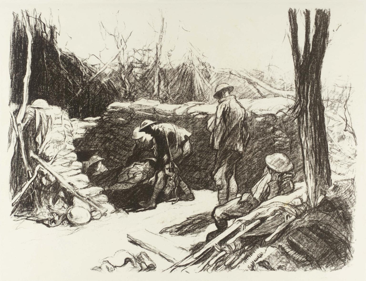 Advanced Dressing Station in France